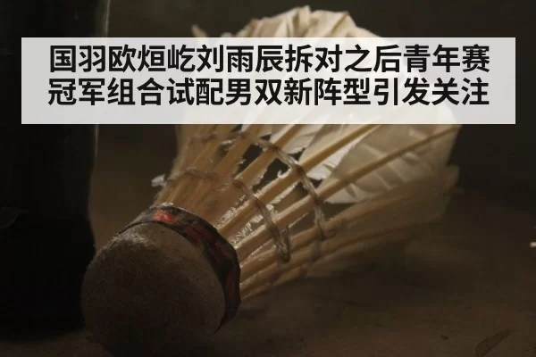 国羽欧烜屹刘雨辰拆对之后青年赛冠军组合试配男双新阵型引发关注